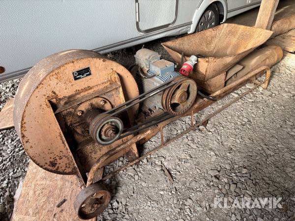 Fläkt Sveaverken SPF 3 spannmålsfläkt med rör