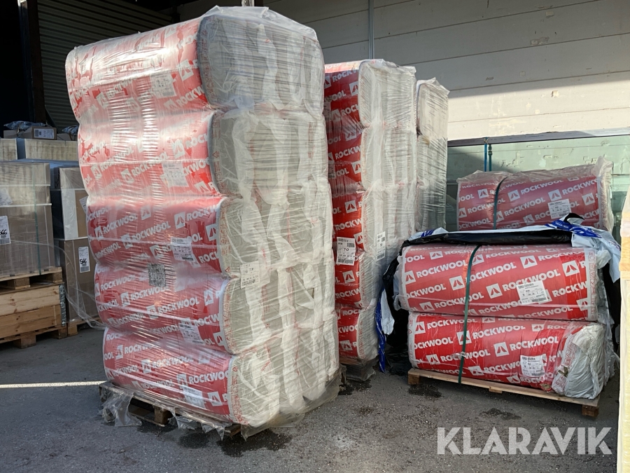 Isolering/Stålregelskiva Rockwool 40 70X455X1200MM/ 315 m²