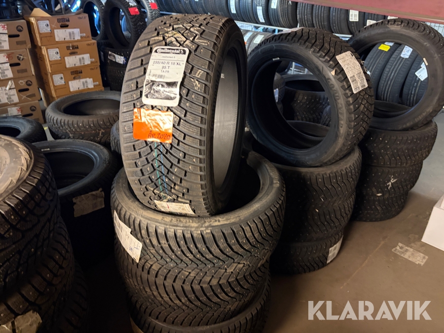 Vinterdäck Continental Ice contact 3 4st