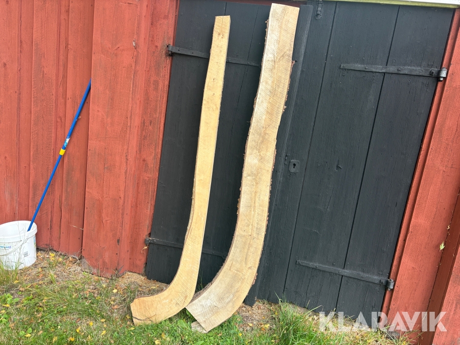 Kälktimmer/kälkstöttning senvuxen norrländsk kälktimmer 2 st