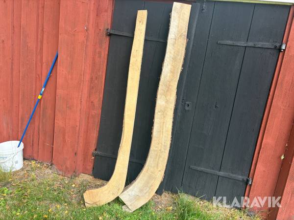 Kälktimmer/kälkstöttning senvuxen norrländsk kälktimmer 2 st