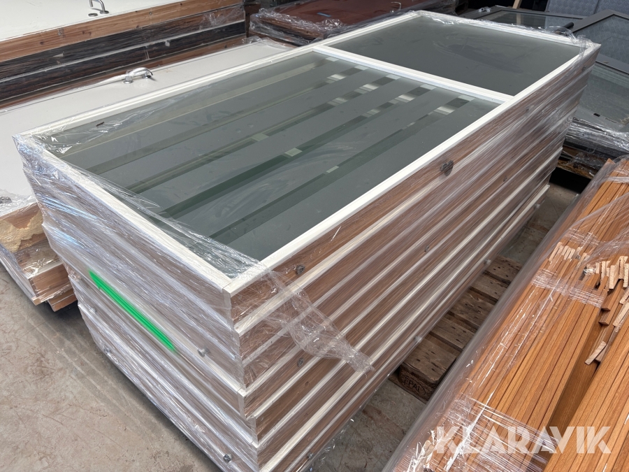 Glasparti 2045x890mm 8st