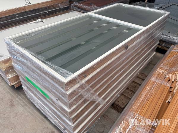 Glasparti 2045x890mm 8st