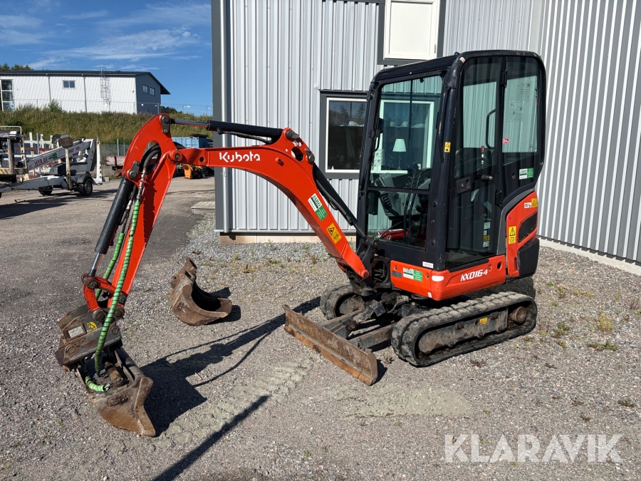 Grävmaskin Kubota KX016-4