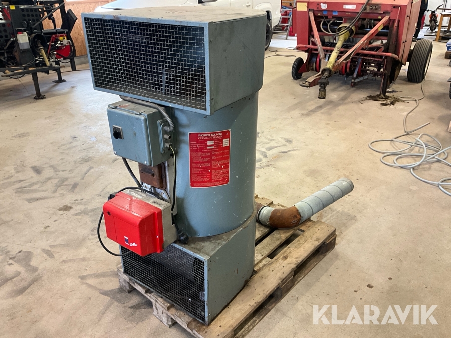 Varmluftspanna Nordholms M-J dieseldriven