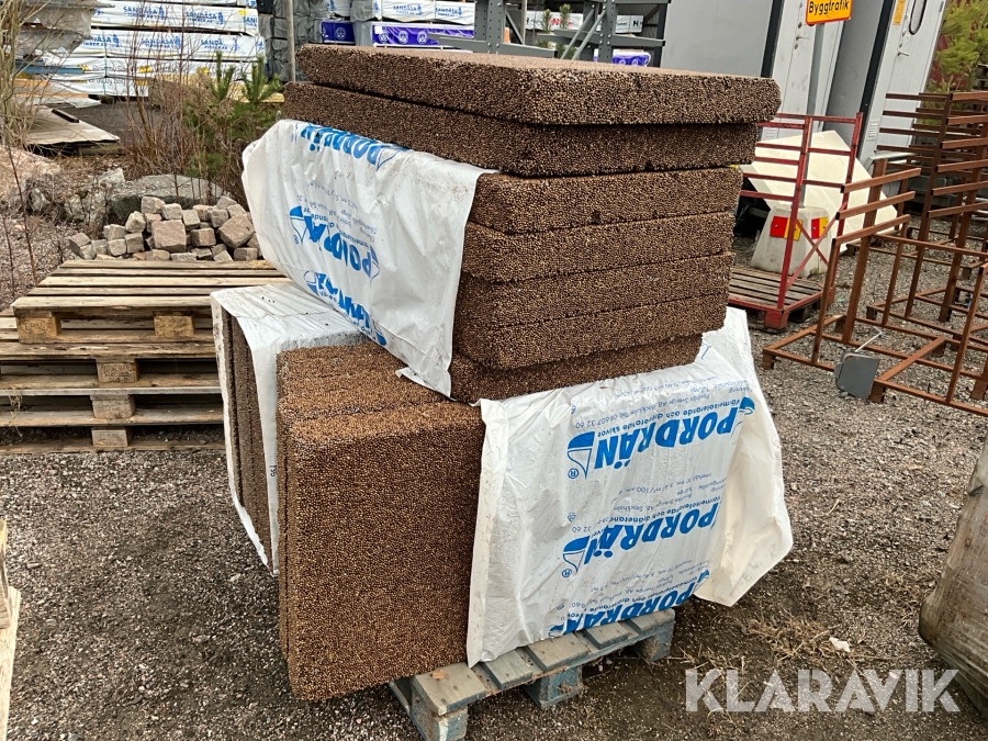 Isolering/Dränering Podrän Skivor Ca 15 m2