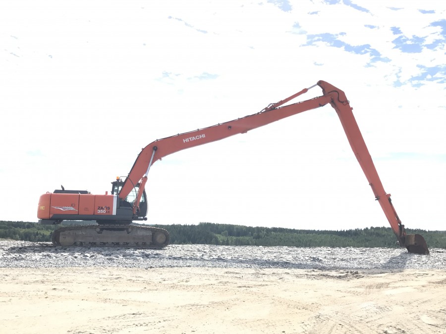Långgrävare Hitachi 22 Meter
