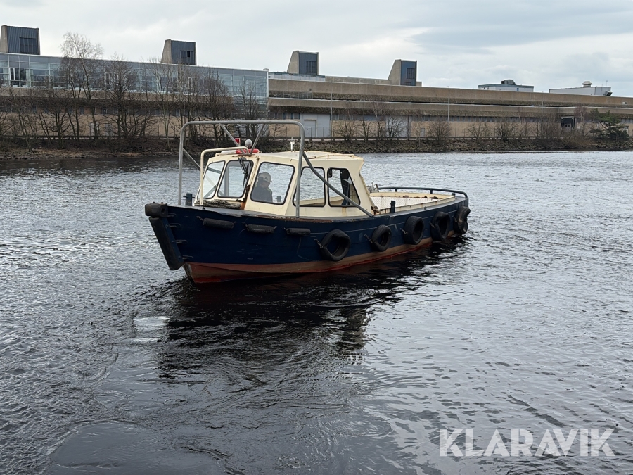 Arbetsbåt Sjötorps Båtbyggeri