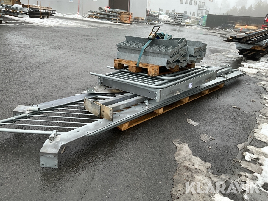 Brand/Evakueringstrappa Eurostair Rak 1 st