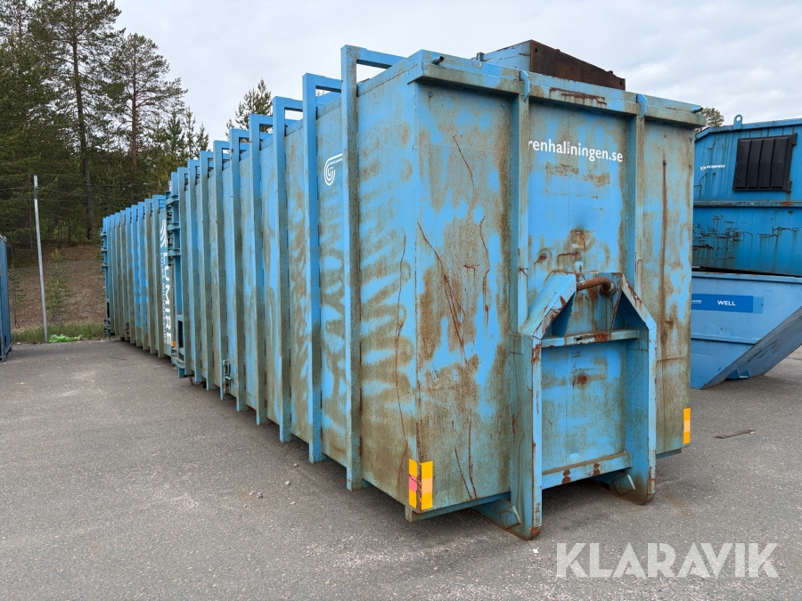 Container till comprimator