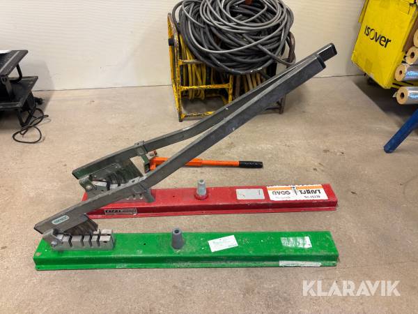 Profilsax till plåt och Formspännare 3st