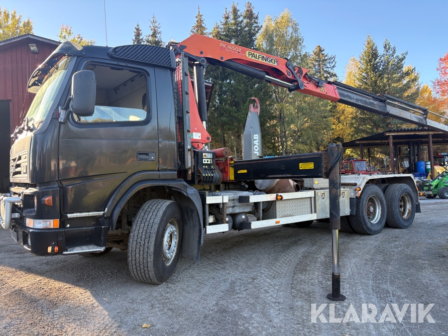 Kranväxlare Volvo FM 12 6X2 Palfingerkran PK16502