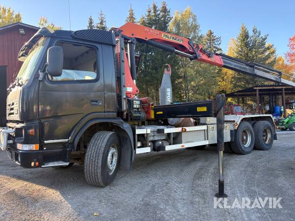 Kranväxlare Volvo FM 12 6X2 Palfingerkran PK16502