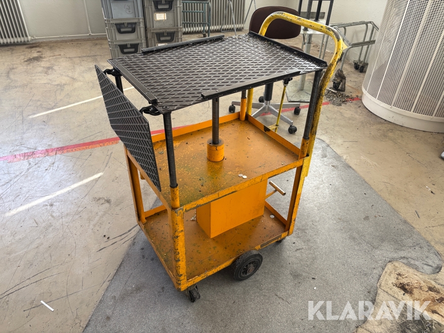 Lyftbordsvagn Schwarz 400kg