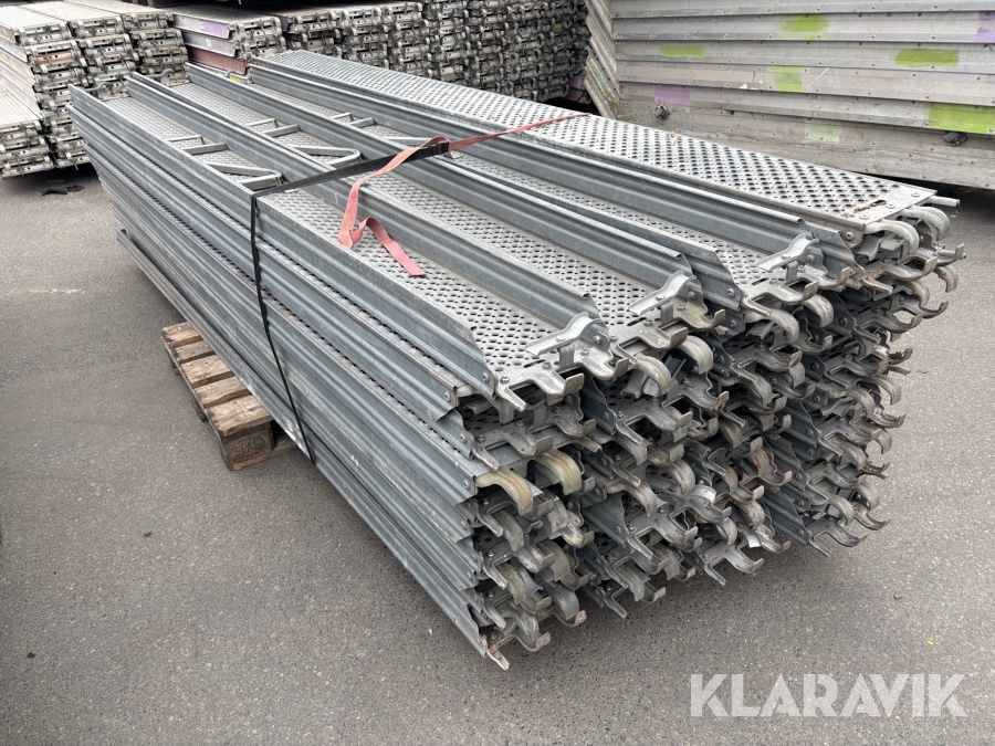 Stålplank Haki - Cirka 45st