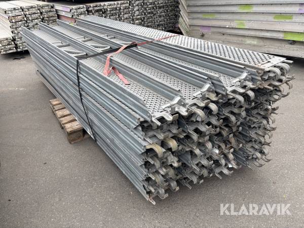 Stålplank Haki - Cirka 45st