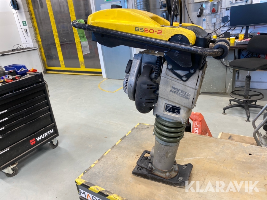 Markvibrator Wacker Neuson BS50-02 Vibrostamp smal