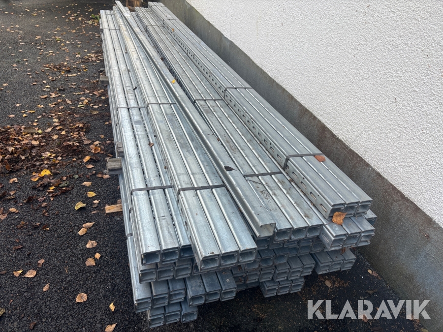 Stålprofiler / ankarskena 41x41mm