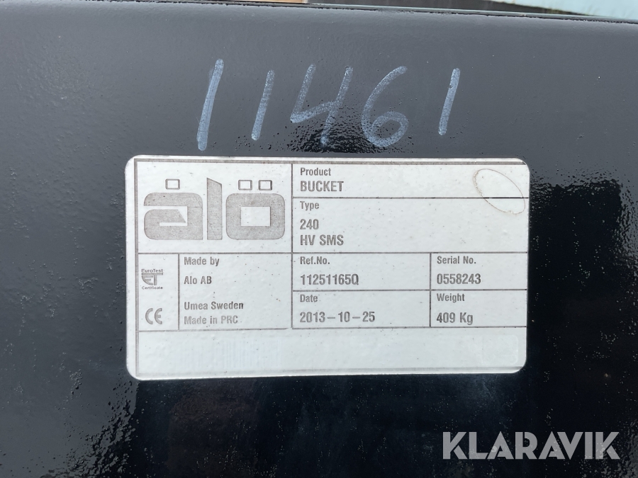 Skopa Ålö 240 HV SMS SMS/Trima