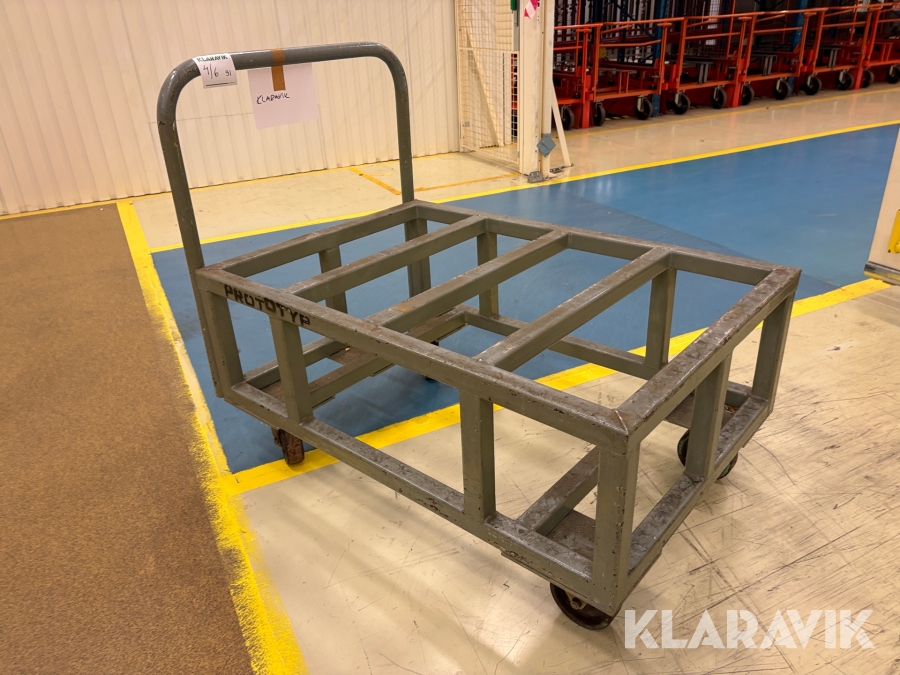 Pallvagn för helpall