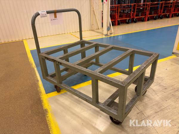 Pallvagn för helpall