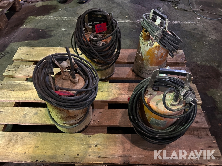 Millimeterpumpar Tsurumi LSC 1.4S 4 st