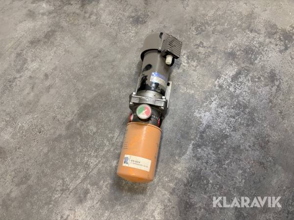 Påfyllnadspump hydraulolja 24V med filter