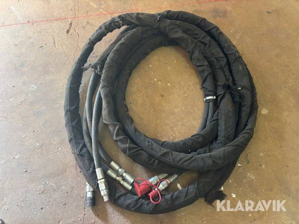 Hydraulslang med kopplingar ca 12 m