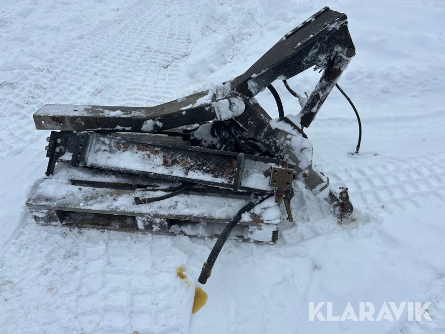 Hydrauliskt fäste till sidovinge