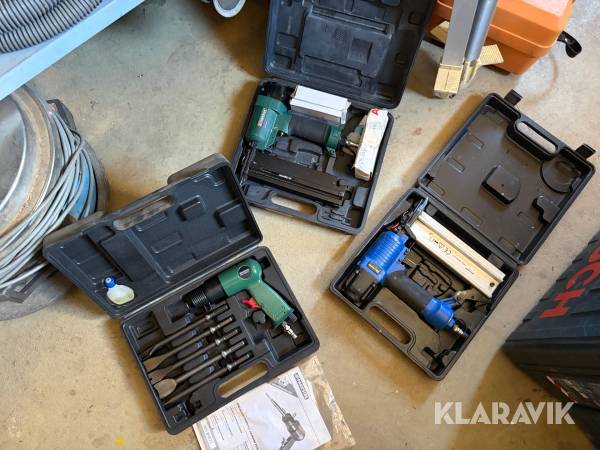 Spikpistoler och slagborr Parkside/Biltema