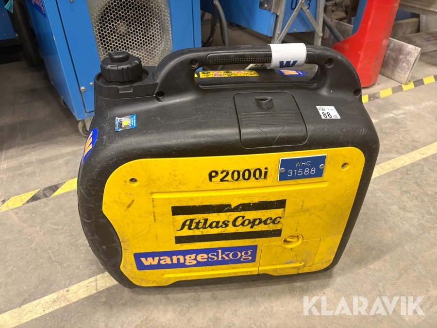 Elverk Atlas Copco P2000i