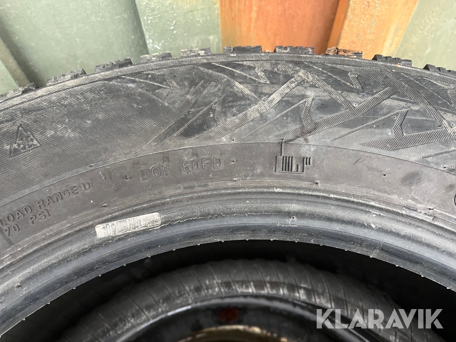 Däck Nokian Hakkapeliitta C3, Vänersborg, Klaravik auktioner