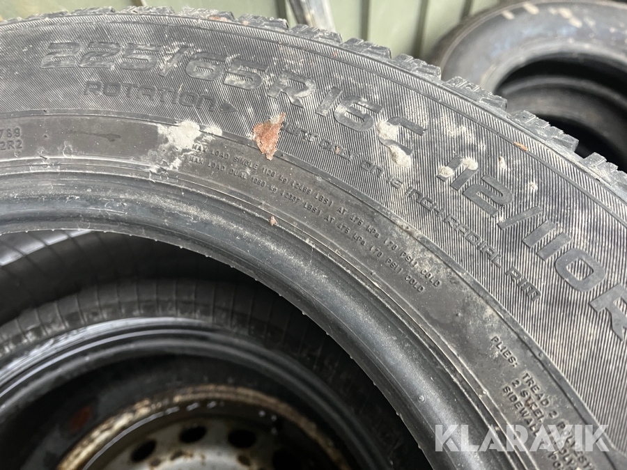 Däck Nokian Hakkapeliitta C3, Vänersborg, Klaravik auktioner