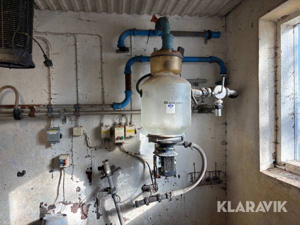 Mjölkutrustning Alfa-Laval Slutenhet