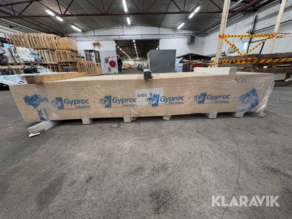 Gipsskivor GYPROC GHSE9 9.5mm