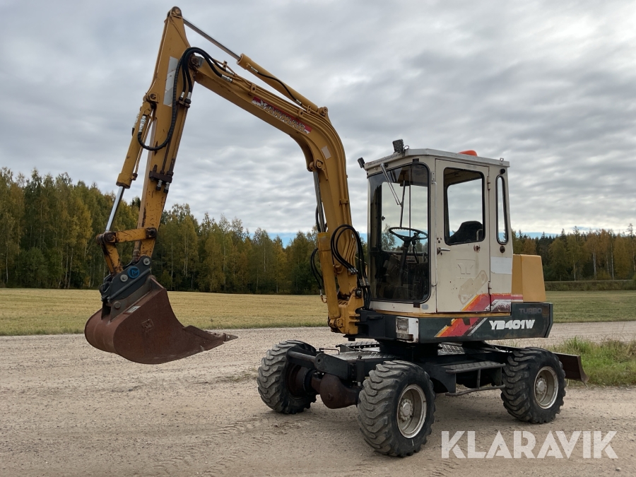 Hjulgrävare Yanmar YB401W Turbo