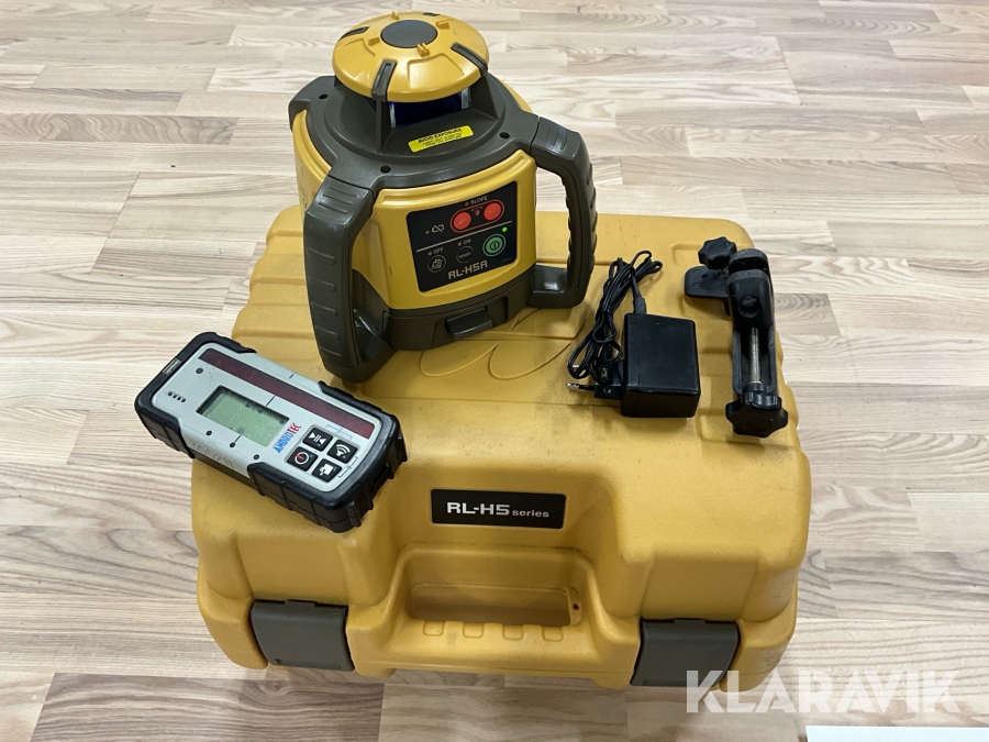 Planlaser Topcon RL H5A kalibrerad