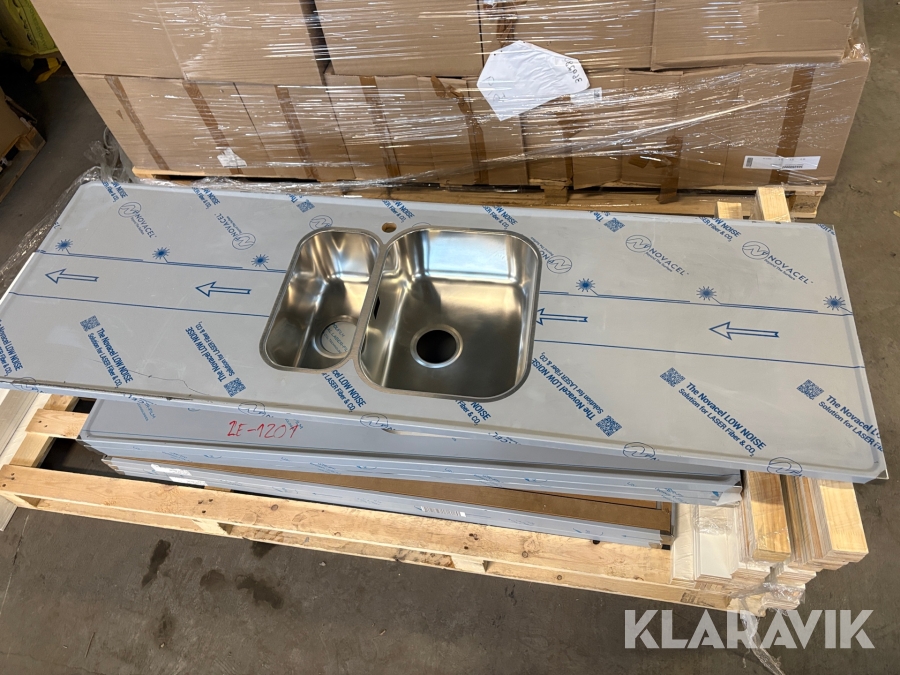 Diskbänkskiva Intra 1800x600mm