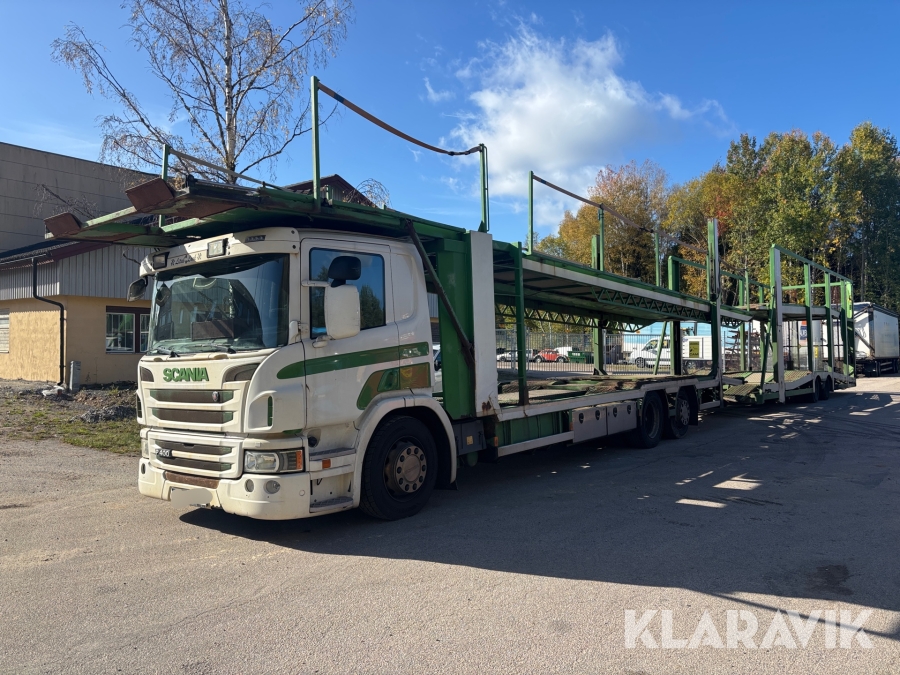Biltransportsekipage Scania P400