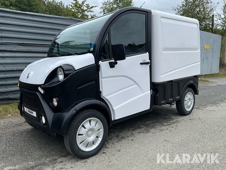 Mopedbil Aixam D-truck 0,5 CVT med skåp