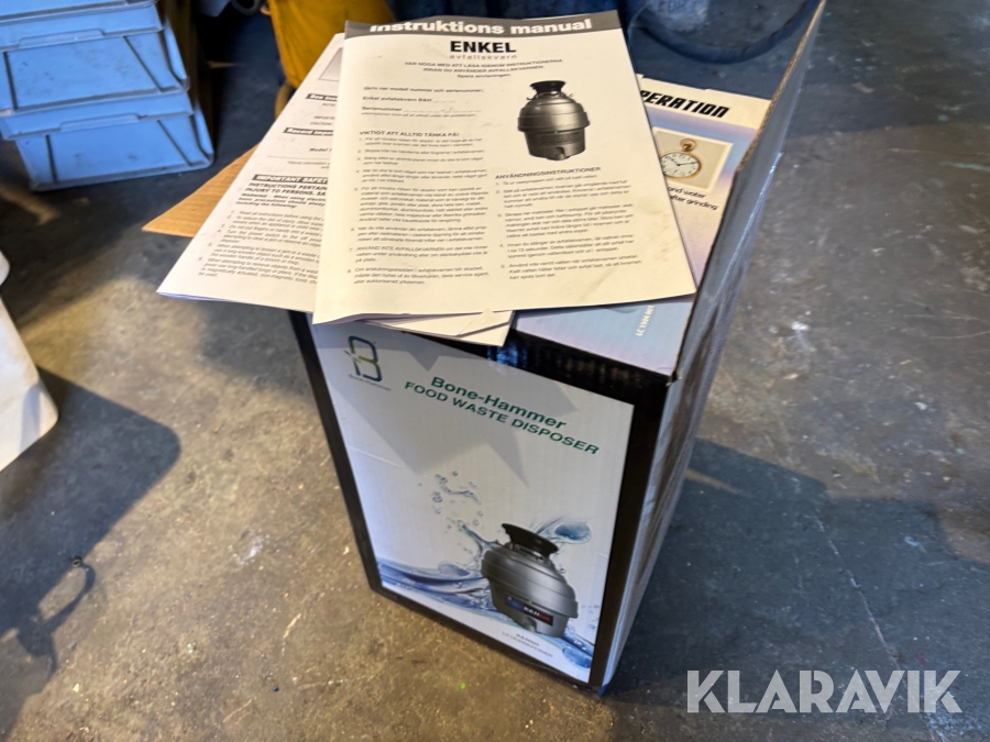 Avfallskvarn Bone-Hammer 860