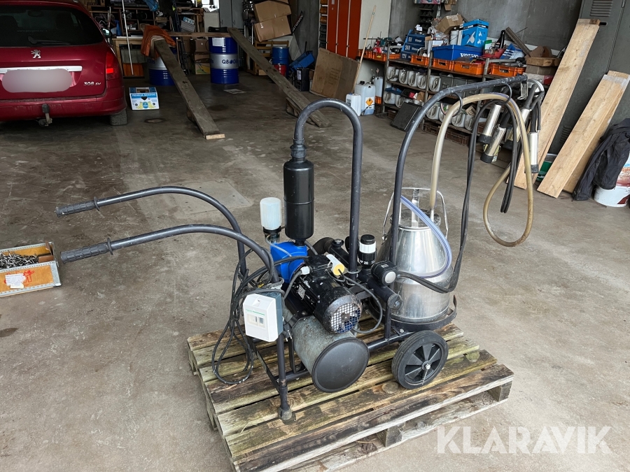 Mobil mjölkningsenhet DeLaval MMU 1B 1MP