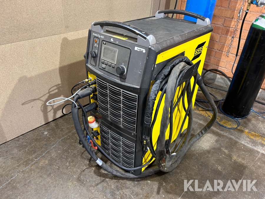 Svets /tigsvets Esab Aristo Tig 400 med slangpaket