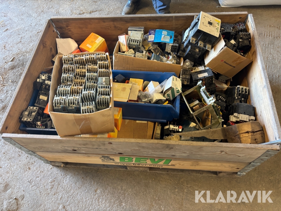 Kontaktorer stort parti 10amp-200amp