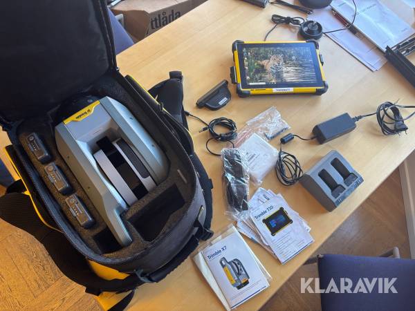 3D Laser scanner Trimble X7 med tablet