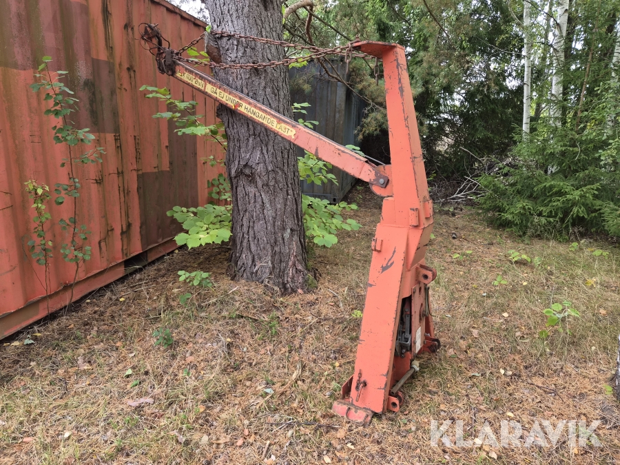 Vajerkran till traktor Normet VN 400 Trepunkt