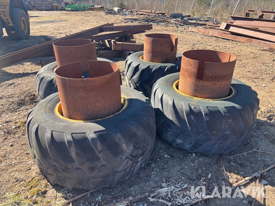 Dubbelmontage Trelleborg Twin 421 600/55-26.5 4st