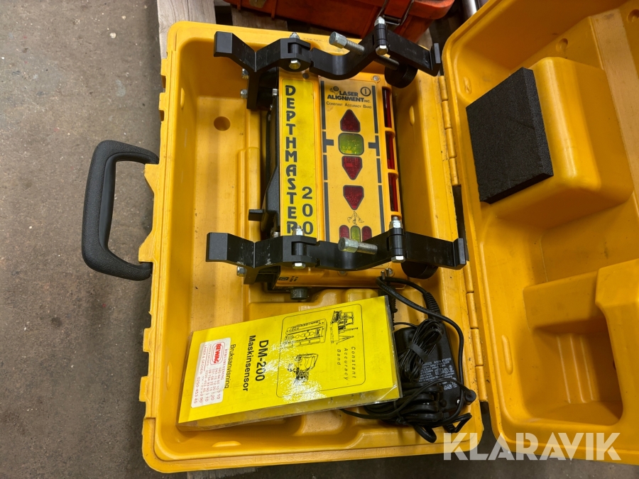 Maskinmottagare laser Dephtmaster 200