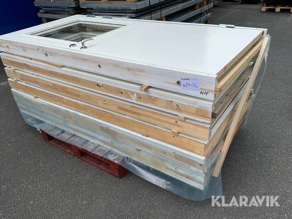 Trädörrar 6st