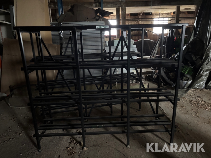 Hyllor för UPS batterier Hoppecke 2st